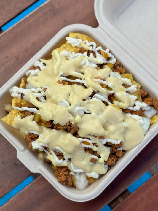 Cheesy Beef Nachos