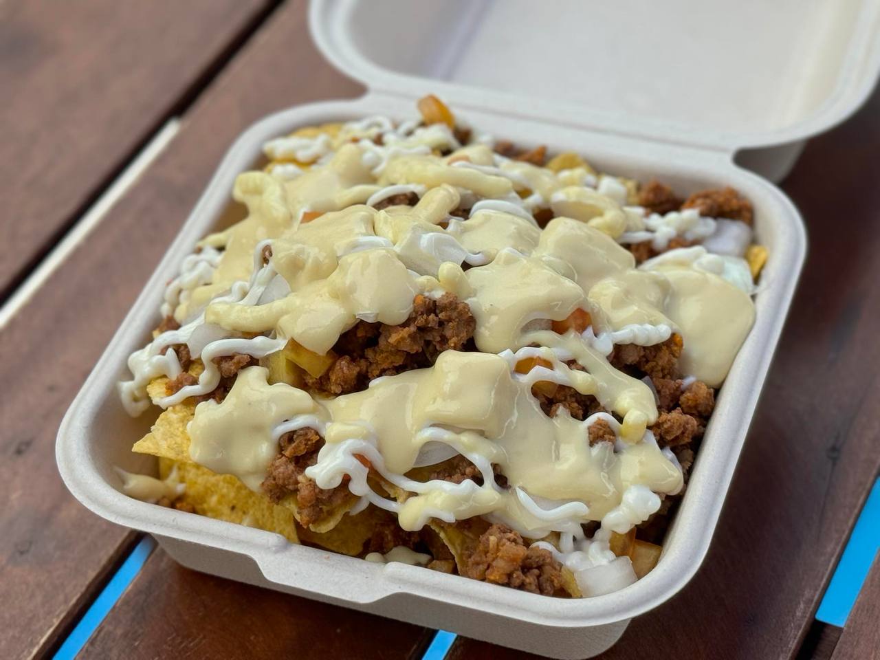 Cheesy Beef Nachos